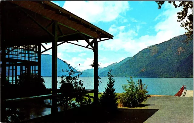 Lake Crescent Lodge, Lake Crescent, OLYMPIC NATIONAL PARK, Washington Postcard