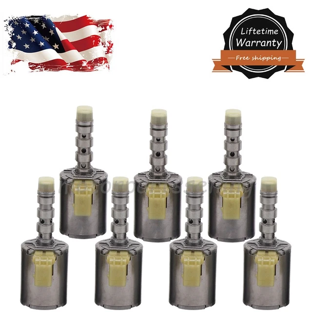 7PCS 5R110W Transmission Solenoid Kit – Master Shift Solenoid Set For Ford Super Duty F250 F350 Etc.