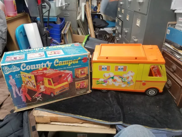 1970 barbie country online camper value
