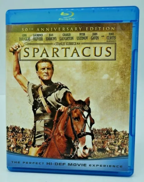 Spartacus (Blu-ray Disc, 2010, 50th Anniversary Edition)