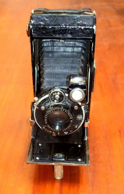 RARO ANTIGUO Zeiss ikon ikonta 6x9 cámara dominar anastigmat telma 1:4.5 f 10.5