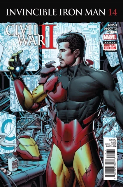Invincible Iron Man Issue 14 Marvel Comics 1st Print High Grade 2016