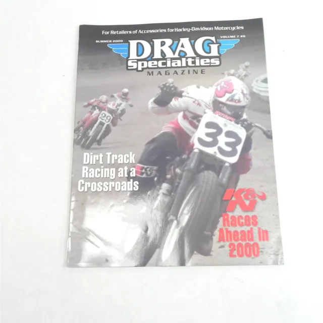 Vintage Drag Racing Specialties Magazine Single Issue Summer 2000 Motorcycles