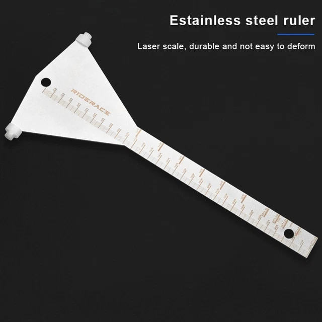 Jauge D'Étalonnage Pour Roue Arrière - Outil De Vélo De Route - BIKERSAY BT053S - Aluminium/Fibre