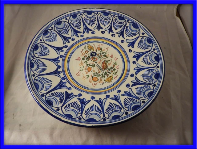 Plato De Ceramica La Pilarica Puente Del Arzobispo