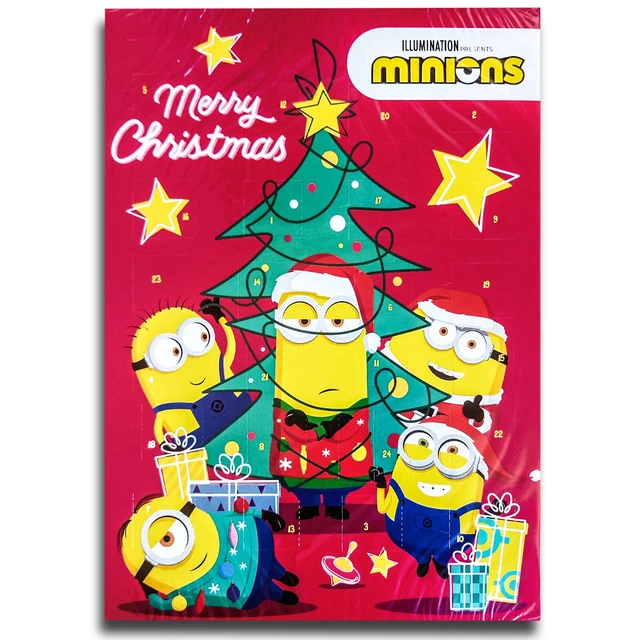 ADVENTSKALENDER ME MINION Schoko Weihnachtskalender Minions Schokoladen