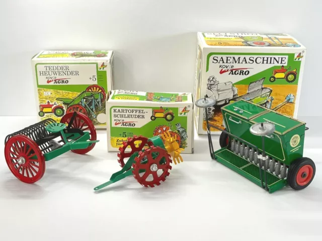 Kovap Blechspielzeug AGRO Modelle Zubehör für Traktor