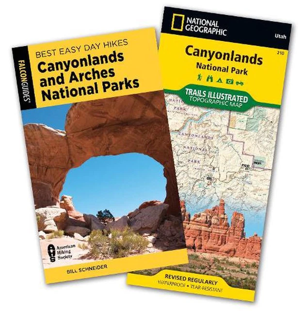 BEST EASY DAY Hiking Guide and Trail Map Bundle: Canyonlands and Arches ...