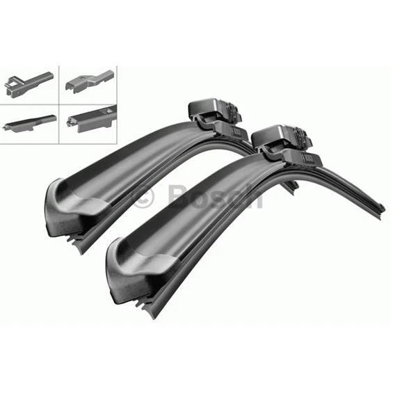 Set spazzole tergicristallo Bosch Aerotwin AM468S ad esempio per PEUGEOT