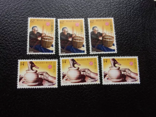 BELGIQUE - timbre yvert/tellier n° 1800 1801 x3 n** MNH (CYN42)