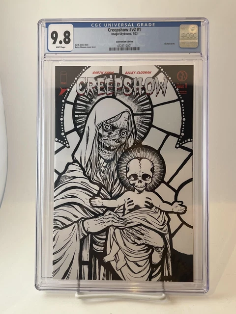 Image Comics CGC 9.8 Creepshow #1 Vol. 2 Skybound SDCC Exclusive Variant Cover