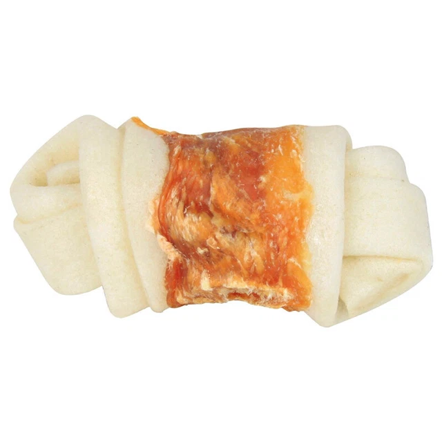 Trixie Denta Fun Huesos para Roer , Pollo, 5CM/ 6 x 5 Pieza, Nuevo