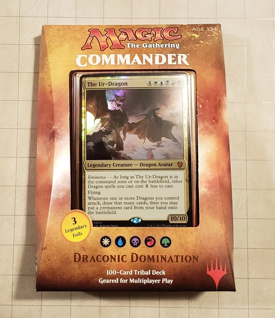 mtg commander 2017 draconic domination deck Magic The Gathering