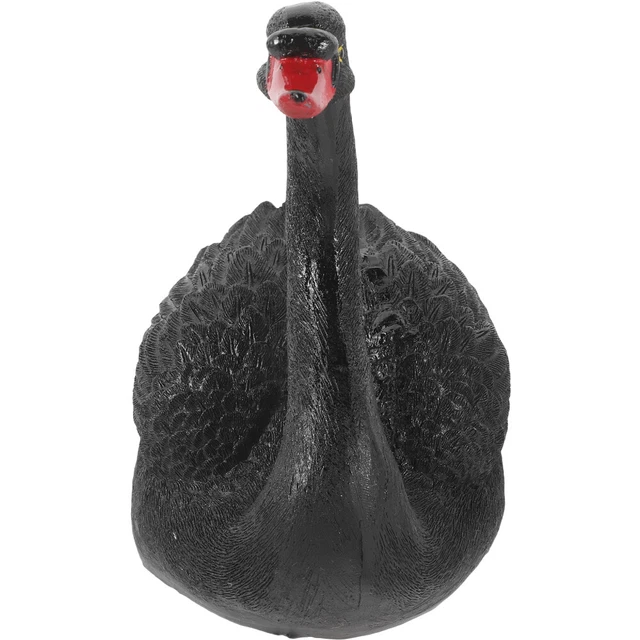 Décor De Figurine De Cygne, éléments De Jardin De Cygne De Simulation En Plastique Flottante