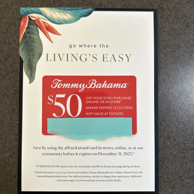 Tommy bahama sales 50 off