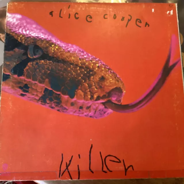 ALICE COOPER - Killer 1971 Original LP Vinyl Record A1/B1 With Calendar