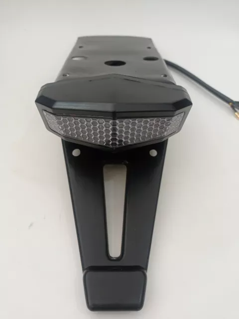 Fanale Posteriore Stop,Porta Targa, Universale Luce Led  Enduro, Motocross