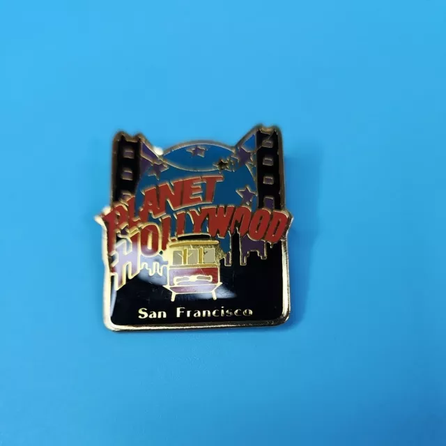 Planet Hollywood San Francisco Souvenir 1 1/2" Pin Pinback Brooch (B35)