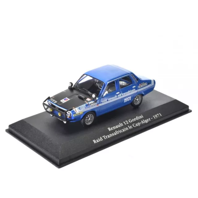 GOR26 Voiture saga GORDINI atlas ELIGOR : Renault 12 Gordini Raid Transafricain