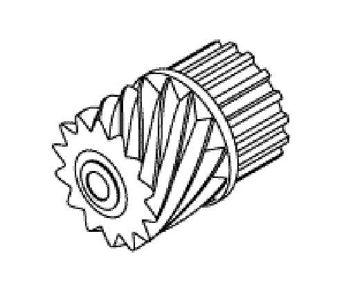 Drive Gear for Gendex GXP™ Fits: Racks; Developer, Fixer and Wash #GXG007