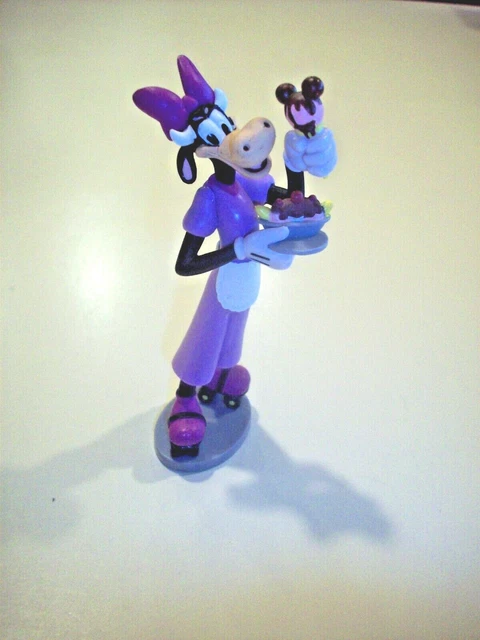 Disney Clarabelle Cow PVC Figure / Cake Topper 4¼"  Ice Cream Carhop