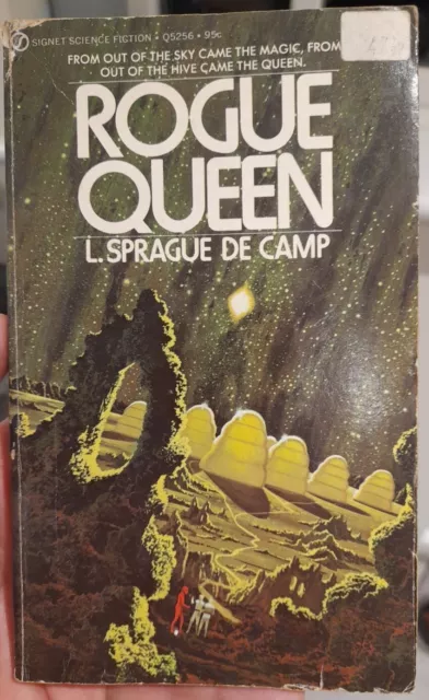 Rogue Queen - L Sprague De Camp - Vintage Signet Science Fiction 1972