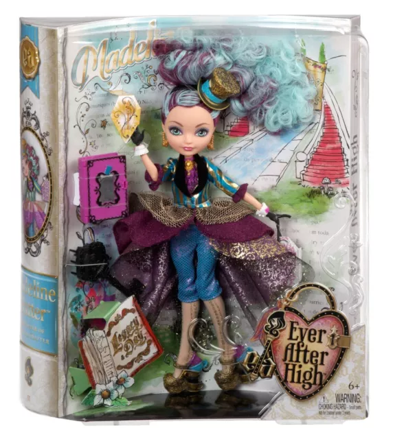 Ever After High "Legacy" Series ~ MADELINE HATTER DOLL ~ MATTEL