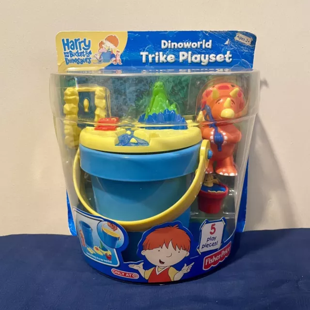 Harry and his bucketful online of dinosaurs toys fisher price