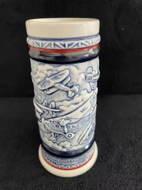 Vintage 1982 Avon "FLYING CLASSICS" Numbered ~5.5" Mini Stein