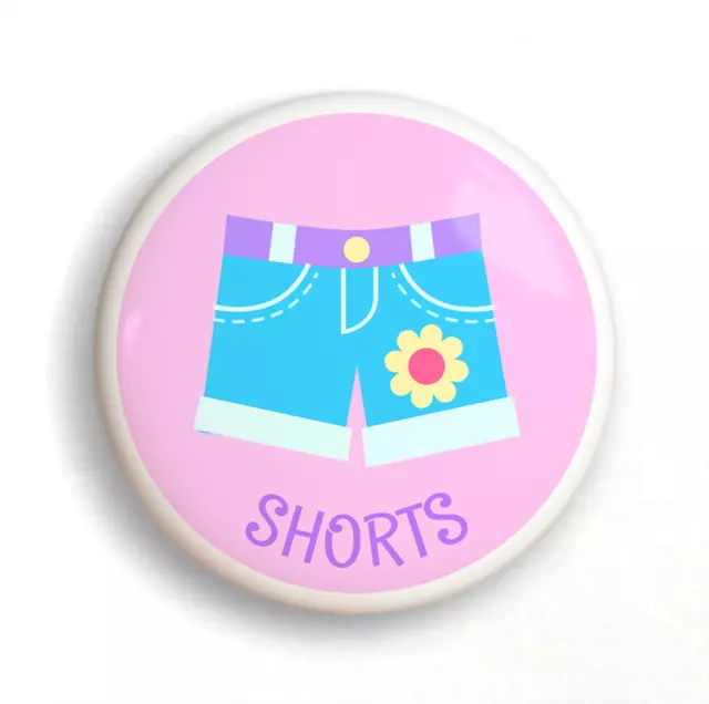 Girls Shorts Dresserz Organizational Dresser Drawer Knob 2