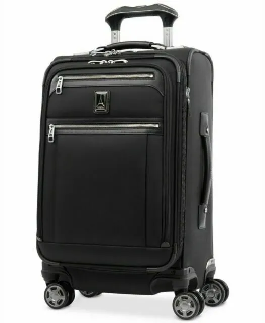 Travelpro Luggage Platinum Elite 21 inch Expandable Carry-On - Shadow Black