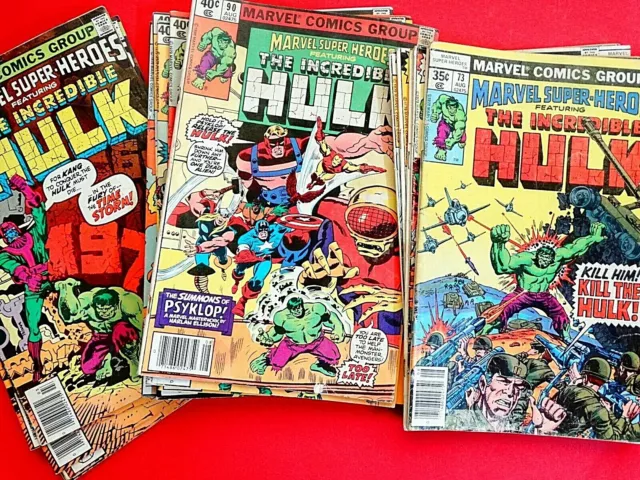 Aussuchen aus US-Comics: Marvel Super-Heroes*The incredible Hulk *Zust: 1-2,2,3