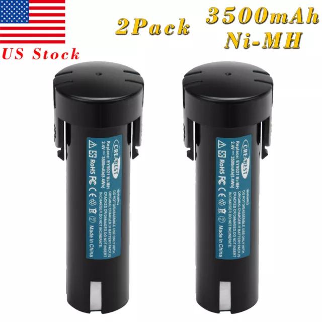 Battery pack for Black Decker 2.4V 22208 9018 9072 9021 Type 1 3