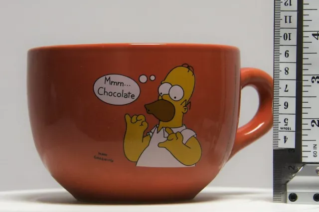 The Simpsons Large Mug Cup Homer " Mmm Chocolate "