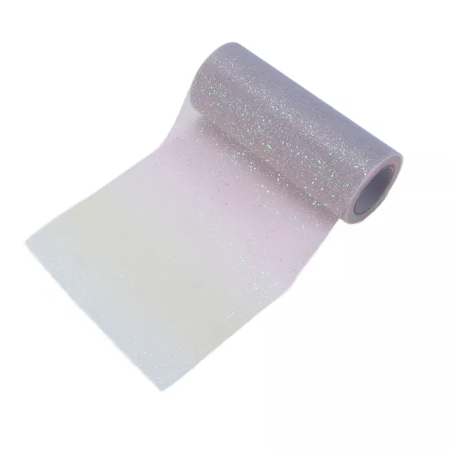 (Pink Yellow Blue Lighter) Sparkling Tulle Practical Beautiful Flexible