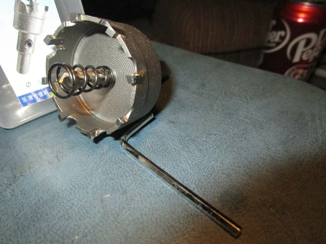TCT Hole Saw Kit, 40mmTungsten Carbide Hole Saw, Hole Cutter Drill Bits