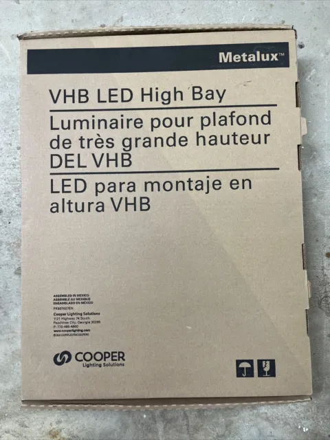 Cooper METALUX VHB-18-W-UNV-L850-CD-U LED High Bay Light Fixture-120/277V