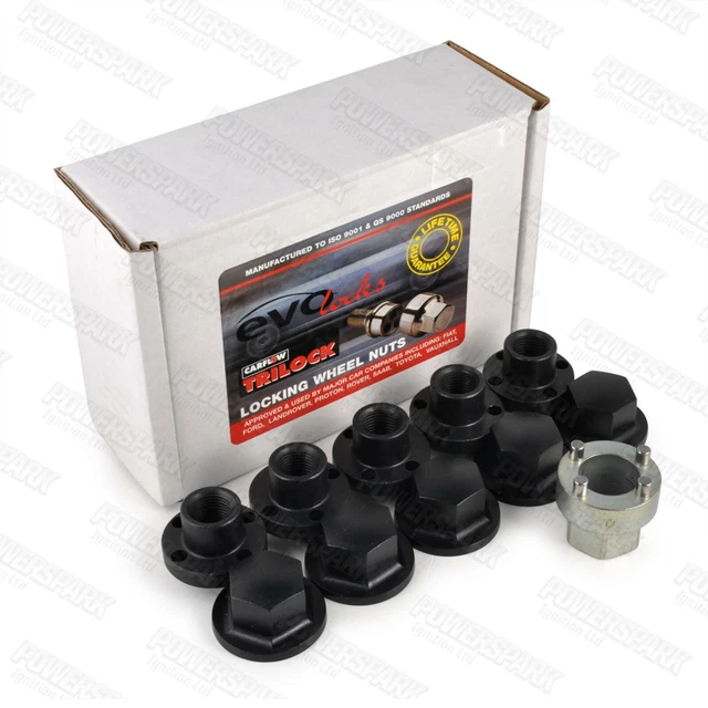 LAND ROVER DISCOVERY and Defender Locking Nuts Steel Wheels Set of 5