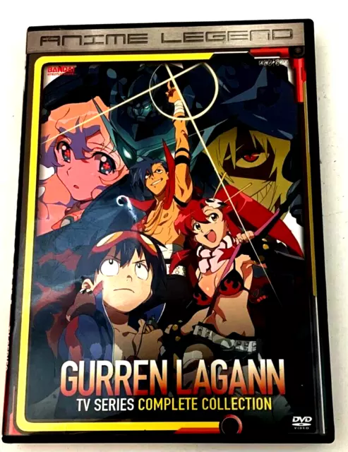 Anime DVD Tengen Toppa Gurren Lagann Vol. 1-27 End ENGLISH DUB + 2 Movie  ENG SUB