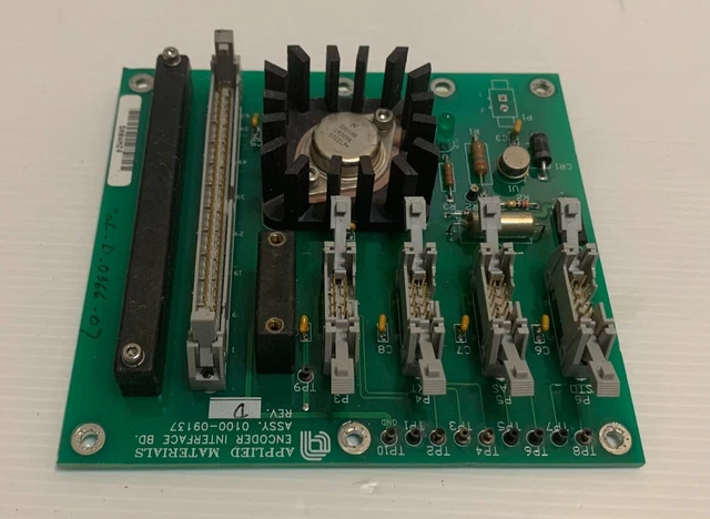 Encoder Interface Board AMAT APPLIED MATERIALS Encoder Interface 0100-09137 Pcb Board EUR 126 ...