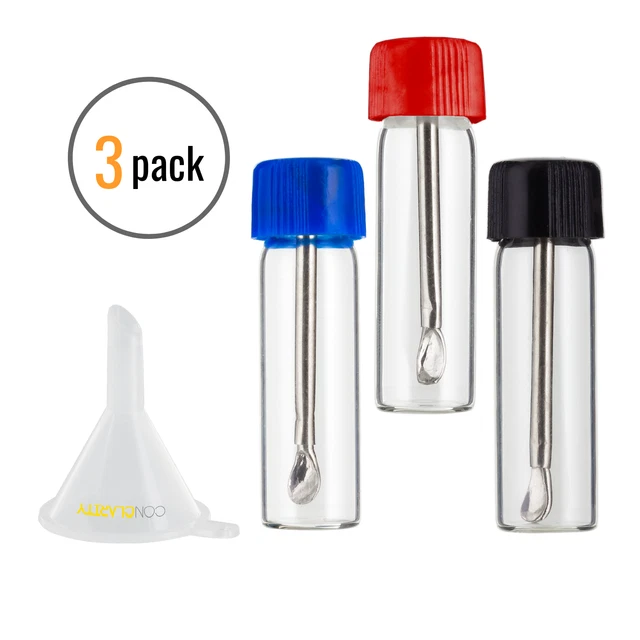 3 Pack Bundle | Premium 1.5g Safety Mixing Tool e-Snuff Spice Storage Bullet