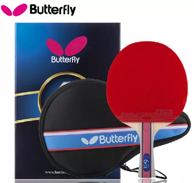 Butterfly TBC601 Table Tennis Bat Long Handle PingPong Racket Blade Shakehand FL