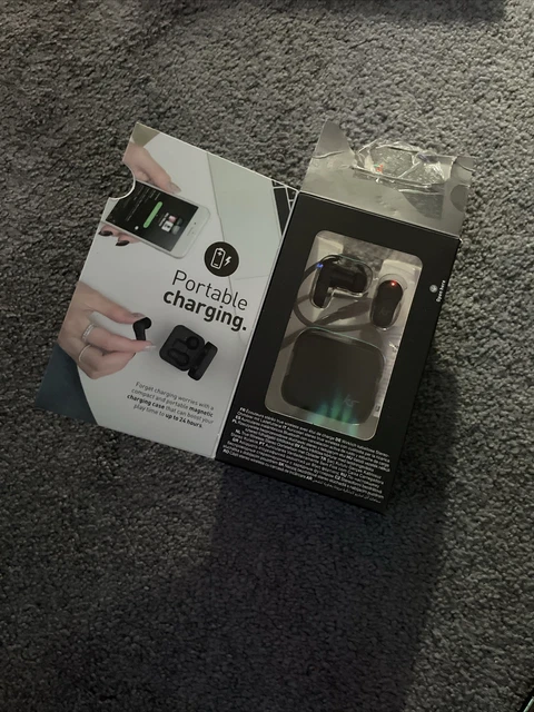 KS KITSOUND FUNK 35 Black True Wireless Bluetooth EarBuds FAULTY