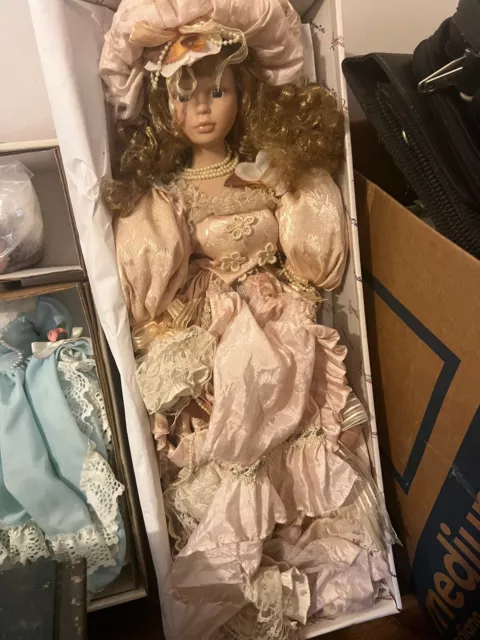 Duck House Heirloom Porcelain Doll "Rosemary" #0839