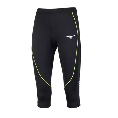 PANTALONE ADERENTE DA RUNNING DA DONNA MIZUNO TEAM PREMIUM 3/4 TIGHT W black