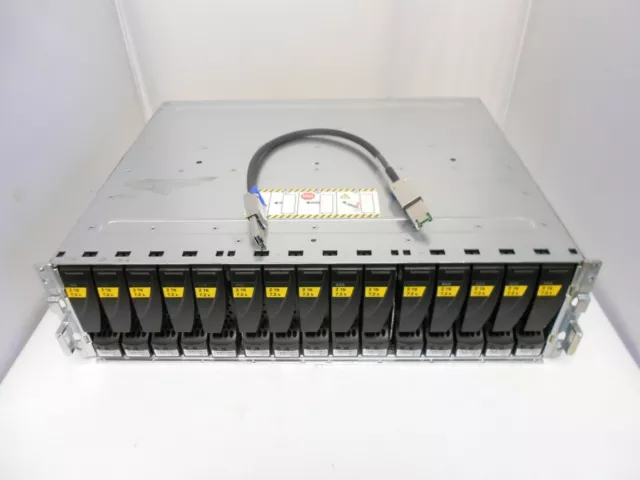 180TB EMC Expansion Array Jbod Disque Étagère W/15x Neuf 12TB SAS Dell HP Chia