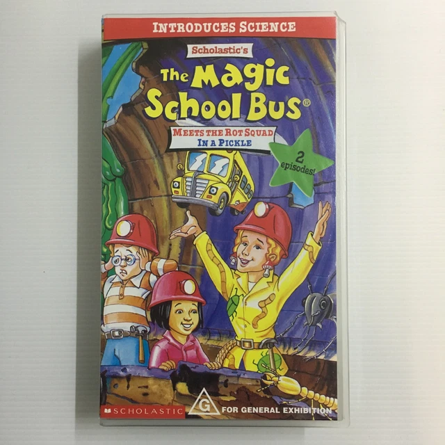 THE MAGIC SCHOOL Bus. Volume 9, Meets The Rot Squad / In A Pickle VHS ...