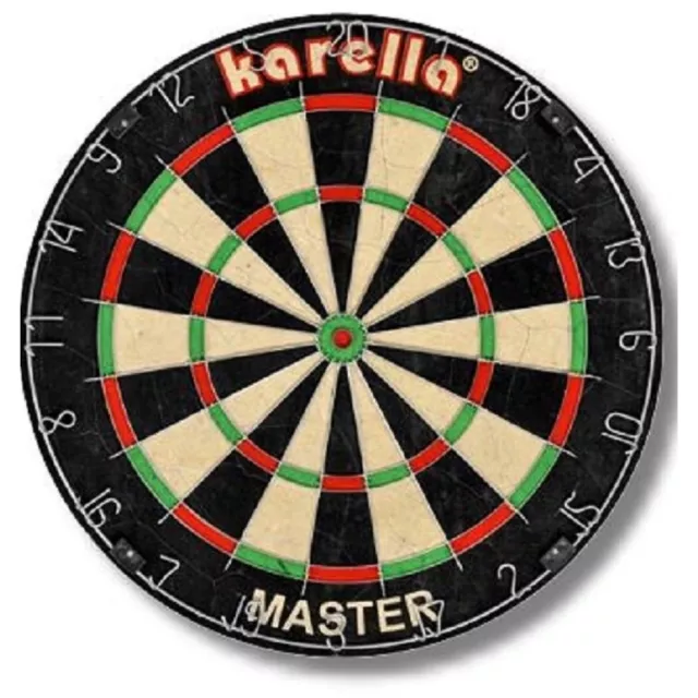 Dartboard Karella Master Profi Turnier Wettkampf Dartscheibe Steeldart Dart