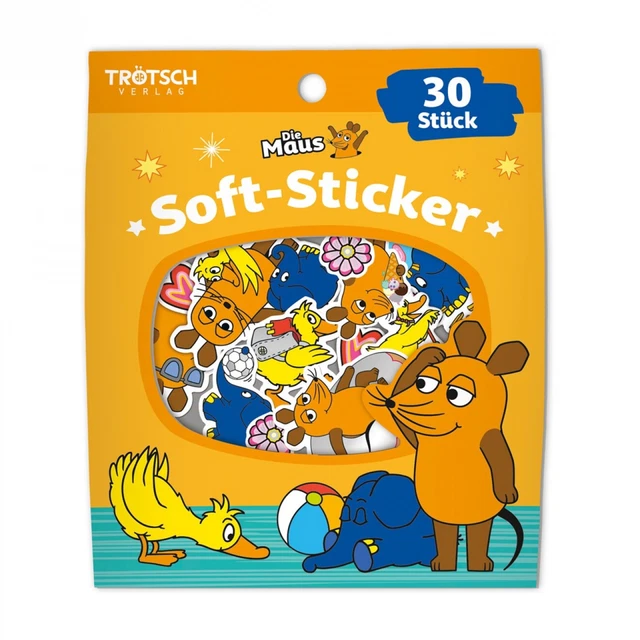 Trötsch Verlag Wandsticker Eulen Mit Glitzer – Selbstklebend Für Kinderzimmer, Schränke & Türen