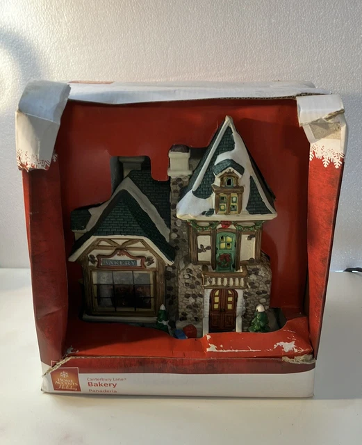 HOME ACCENTS HOLIDAY Canterbury Lane Bakery 956 915 porcelain £35.63 PicClick UK